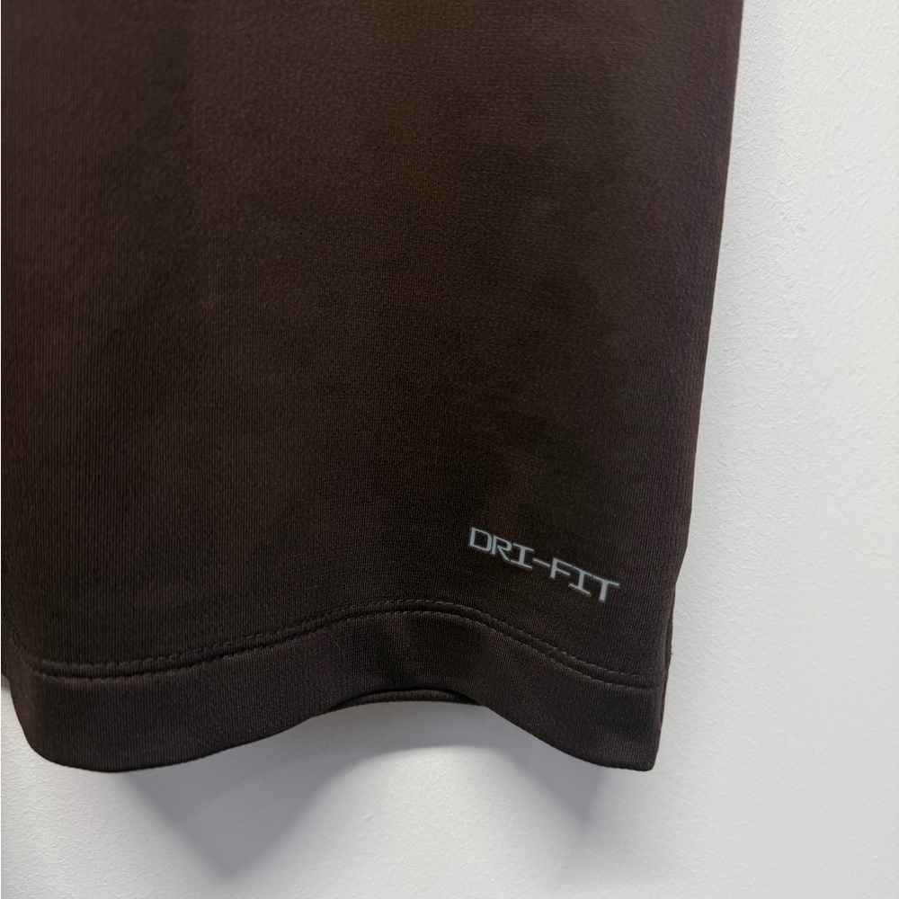 Nike Dri-Fit Brown Polo Shirt Men’s XL Golf Active - Picture 4 of 9